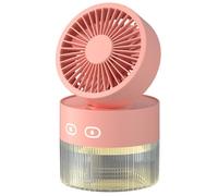 Ventilateur brumisateur - XVX - Portable - USB - 350ml - 3 vitesses - Silencieux
