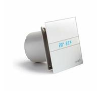Ventilateur CATA e120 GTH blanc avec minuterie