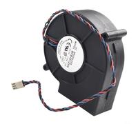 Ventilateur Centrifuge 12V Silencieux pour Poêle à Granulés Débit d'Air Élevé Extracteur de pour fumée BBQ pour cheminée 97x94mm