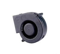Ventilateur centrifuge 9733 Brushless DC Ventilateur 12 V/24 V Double roulement à billes PBT ignifuge 3700 tr/min 150 m³/h Fonctionnement silencieux pour ventilateur d'évacuation HVAC Refroidissement