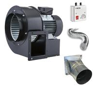 Ventilateur centrifuge turbo - Ventilateur radial - Ventilateur à flux radial - Extracteur d'air - Ventilateur industriel