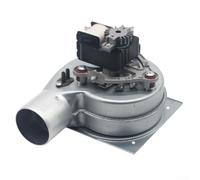 Ventilateur Chaudière Murale 35W Extracteur Centrifuge pour fumée Fer Aluminium Débit 120m3/h Poêle Granulés(48W Iron Shell)