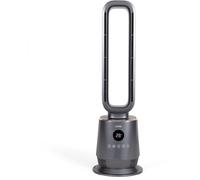 LIVOO Ventilateur sans pâle 2-en-1 DOM498 – 1000-2000W, thermostat réglable, oscillation 70°