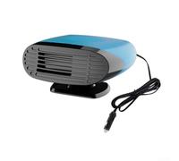 Ventilateur Chauffant 360° Pour Pare-Brise Hiver(24V) | ABS , montage pour facile, dégivrage rapide, faible pour bruit, hiver été