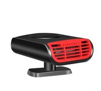 Ventilateur Chauffant Portable 360° Rotatif Compact | pour monte rapide, élimine gel et buée, câble pour cuivre pur, sécurité , visibilité accrue