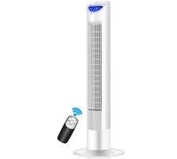 Ventilateur Climatiseur Portable Quiet Tour Colonne Climatisation Silencieux De Puissant Et Ultra Avec 2 Modes 3 Vitesses (Blanc,Contrôle à distance)
