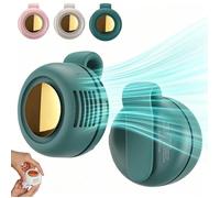 Ventilateur clip, Mini ventilateur électrique portable et silencieux sans pales, Pour taille corps chapeau vêtements mains libres
