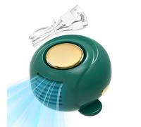 Ventilateur clip portable, silencieux, 3 vitesses, réglable à 360°, mini ventilateur personnel rechargeable avec clip pour utilisation à la maison, en intérieur, en extérieur, en voyage, en camping