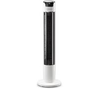 Ventilateur colonne avec 6 vitesses 45W blanc noir
