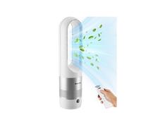 Ventilateur colonne avec oscillation à 80° 8 niveaux de vitesse 20W blanc