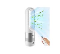 Ventilateur colonne POLAR avec oscillation à 80° - blanc