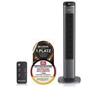 Ventilateur colonne Brandson avec télécommande, 45 W, minuterie, oscillation, mode nuit, 6 vitesses, écran, ventilateurs et refroidisseurs d'air Sieger 2026
