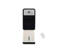 Ventilateur colonne ELVANZA Réversible Chauffage Refroidissement 3.5L 3 vitesses Blanc Blanc