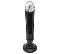 Ventilateur colonne HONEYWELL, 80 cm, oscillation, 5 vitesses, télécommande, écran LED, noir HY254E4
