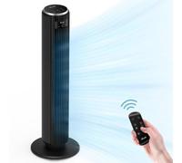 LEVOIT Ventilateur de tour TempSense 36 DC avec 12 vitesses et la technologie Vortexair.