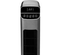Ventilateur colonne - MEDION - 47 W - Hauteur 91 cm - 5 vitesses - Oscillation 80° - Télécommande - Noir