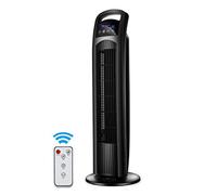 Ventilateur Colonne Mobile Climatisation Portable Climatiseur 3 Vitesses 3 Modes Et Large Oscillation Quiet Set Puissant Et Ultra Silencieux Minuterie 2-8 Heures (Contrôle à distance)