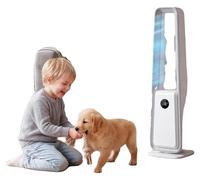 Ventilateur colonne, plastique ABS, 40 x 40 x 110 cm, 24 vitesses, 35 dB, oscillation à 75 degrés