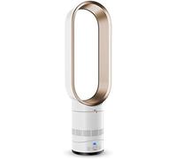 Ventilateur Colonne sans Pales 16" avec Télécommande - Sécurisé Enfants/Animaux - Ultra Silencieux Chambre Bureau - Vent Naturel - Oscillation 90° - Minuterie - Économe,Gold