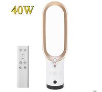 Ventilateur colonne sans pales, Ventilateur Sans Pale avec Mode Silencieux, Oscillation à 90° avec affichage LED à écran tactile