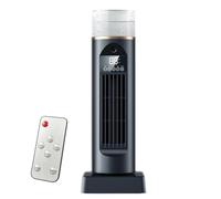 Ventilateur Colonne Silencieux, 12×34.5cm Ventilateur Tour Avec 6 Vitesses