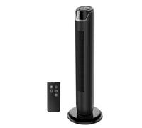 Ventilateur Colonne - Silencieux 38dB - 45 W - Oscillant 90° - 92 cm - Télécommande - 3 vitesses, 3 modes - minuterie 7H - Midea