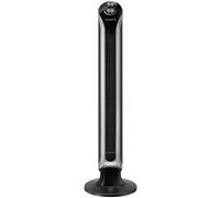 Ventilateur colonne sur pied avec minuterie 40w gris noir G