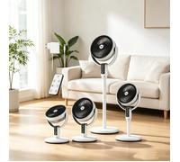 Ventilateur Colonne, Ventilateur Tour 10 Vitesses 10h Minuterie 90° Oscillation LED Nuit 3 Niveaux 4 Hauteurs Maison Bureau
