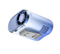Ventilateur compact rechargeable à clip silencieux et portable pour bureau, camping, voyage, sport et voyage
