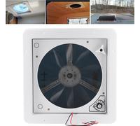 Ventilateur d'aération, 12 V, réglage manuel de la vitesse, aération électrique pour camping-car, caravane, mobile home, yacht