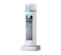 Ventilateur d'air froid, refroidisseur d'air portable, ventilateur oscillant sans pales à 6 vitesses avec réservoir d'eau