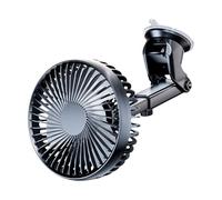 Ventilateur D'aspiration De Voiture | Ventilateur De Pare-brise Alimenté Par USB Avec Réglages À 3 Vitesses | Circulateur D'air Télescopique Rotatif À 360° Pour Tableau De Bord Et Fenêtre | Voitures,