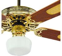 Ventilateur DCG Eltronic VE CRD43 TL Braun, Gold