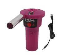 Ventilateur de Barbecue électrique Portable, sans Danger pour la Chaleur, Résistant aux Hautes Températures, Compact et Portable avec Tube en Aluminium, Idéal pour Le Camping en