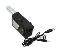Ventilateur de barbecue - Roame - accessoires de barbecue souffleur électrique tube en aluminium - USB 5.8 cm portable 5-6 m/s