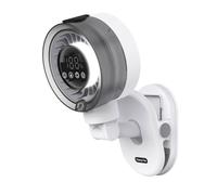 Ventilateur de brumisation de bureau à fixer mur avec batterie rechargeable, ventilateur de brouillard portable d ' extérieur pour bureaux, utilisation en extérieur, refroidissement silencieux de