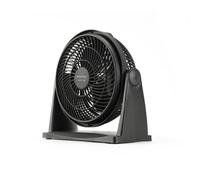 Ventilateur de bureau 25cm 23w 2 vitesses noir