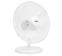 Tristar Ventilateur de bureau VE-5727 - 45 W, 40 cm, 3 pales, 3 vitesses, Blanc
