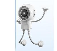Ventilateur de bureau - 6 x 4 x 34 cm, silencieux, portable, refroidissement | 10 000 mAh personnel transportable pour camping, dortoir, bureau, studio, sommeil, chambre, vacances, plage, pique-nique