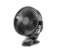 Ventilateur de bureau à clipser - NOBRAND - Portable USB - 3 vitesses - Rechargeable USB - Ultra silencieux