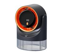 Ventilateur de Bureau Compact - Électrique Réglable avec Écran Digital,Ventilateur Rabattable pour Camping Voyage,Pour chambre, salon, voyage, extérieur