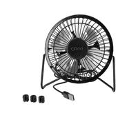 Ventilateur de bureau oryx ventilador sobremesa desktop fan 10cm noir