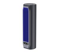 Ventilateur de bureau - Outil de refroidissement rechargeable par USB à 3 vitesses avec support de téléphone, circulateur d'air portable de 30,5 cm | Ventilateur de bureau compact pour cuisine, bureau