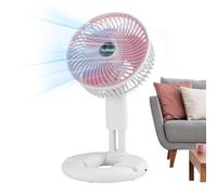 Ventilateur de bureau rechargeable pliable 3 vitesses USB Soft Breeze
