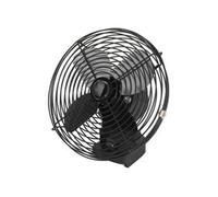 Ventilateur de bureau sans fil - Compatible batterie Makita 18V, acier inoxydable, 3 vitesses - Pour camping, chantier - 20 cm