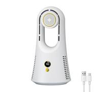 Ventilateur de bureau sans pale avec diffuseur d'arômes, 6 vitesses,