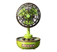 Ventilateur de bureau silencieux réglable et rechargeable | Petit ventilateur de bureau portable silencieux pour la maison, la chambre à coucher, le bureau, l'extérieur, les voyages