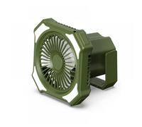 Ventilateur de camping en plein air, léger, électrique, rechargeable au lithium, grand format, portable, avec télécommande, petit fo