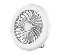 Ventilateur De Camping LED - Mini Refroidisseur Léger, Ventilateur Suspendu | Ventilateur de tente LED rechargeable, pour auvent de plage, sac à dos, vestiaire, chambre d'