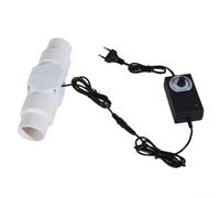Ventilateur de canal 32 mm 12 V silencieux pour salle de bain | Fonctionnement silencieux, 32 mm de diamètre, idéal pour la salle de bain et les toilettes, PVC résistant à l'humidité